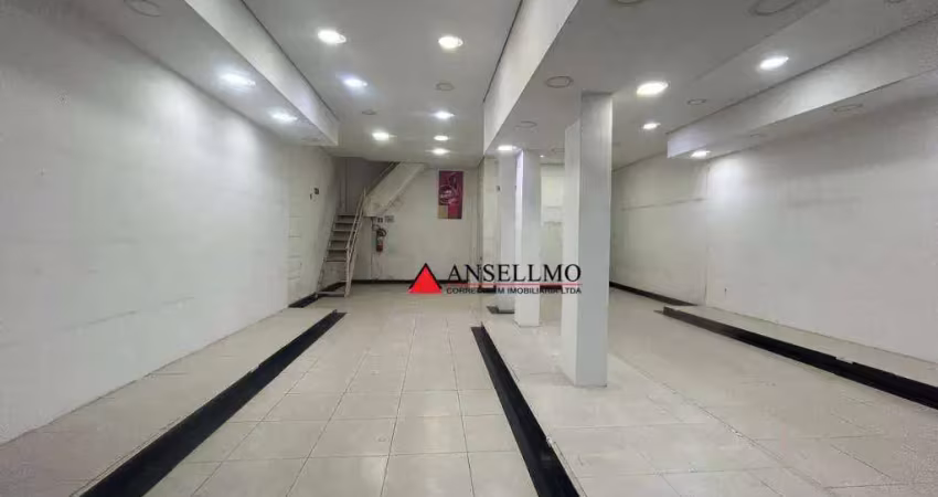 Salão para alugar, 150 m² por r$ 6.900,68/mês - baeta neves - são bernardo do campo/sp