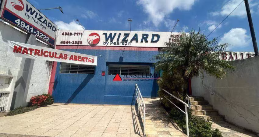 Sobrado comercial para alugar, 421 m² por r$ 12.075/mês - centro - são bernardo do campo/sp