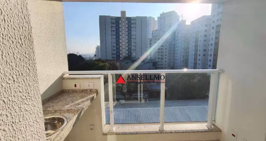 Apartamento com 2 dormitórios para alugar, 60 m² por r$ 3.128,32/mês - vila lusitânia - são bernardo do campo/sp
