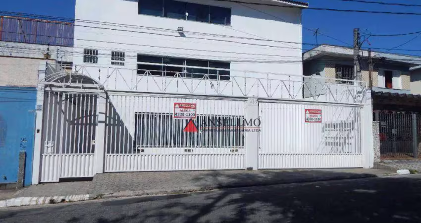 Prédio para alugar, 285 m² por r$ 9.320,00/mês - jardim do mar - são bernardo do campo/sp