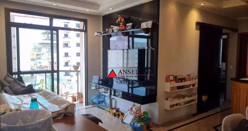 Apartamento com 3 dormitórios à venda, 90 m² por r$ 580.000,00 - baeta neves - são bernardo do campo/sp