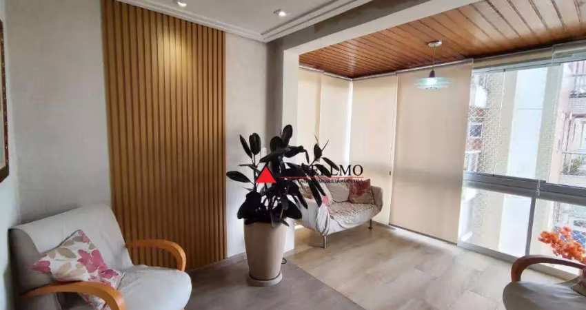 Apartamento com 3 dormitórios à venda, 138 m² por r$ 1.280.000 - centro - são bernardo do campo/sp