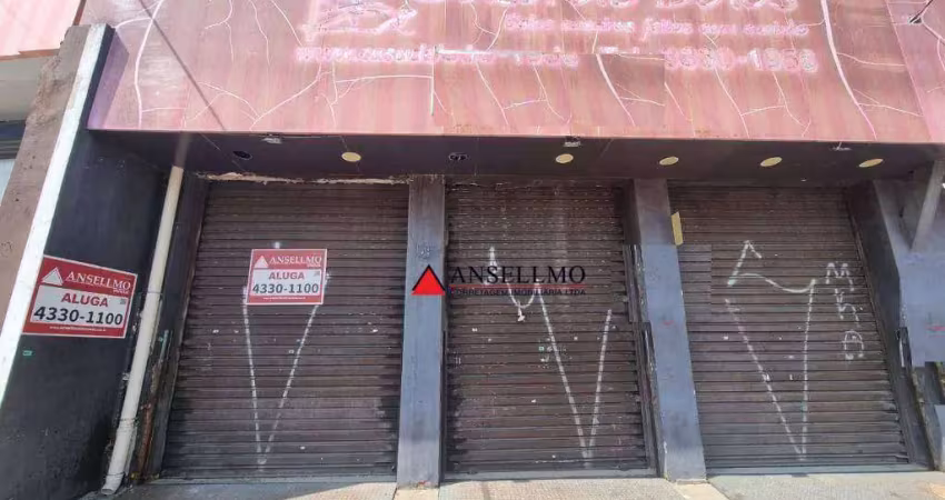Salão, 165 m² - venda por r$ 980.000,00 ou aluguel por r$ 8.700,00/mês - centro - são bernardo do campo/sp