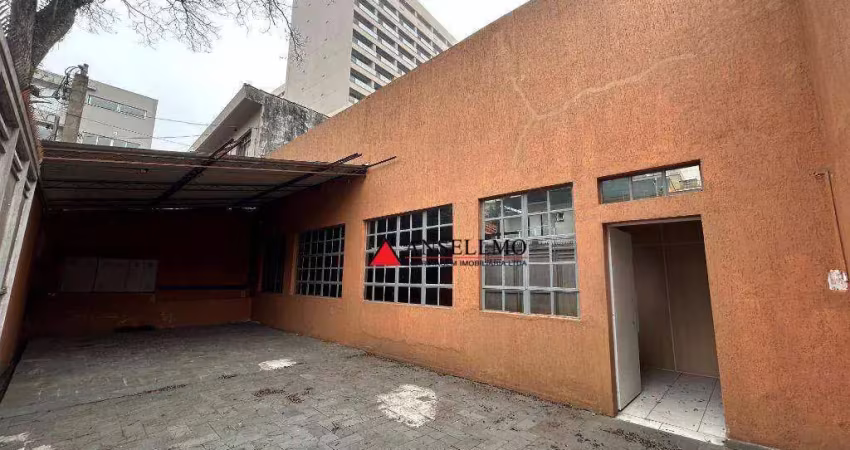 Galpão para alugar, 585 m² por r$ 21.241,67/mês - centro - são bernardo do campo/sp