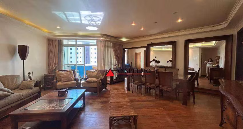 Apartamento com 4 dormitórios à venda, 188 m² por r$ 1.500.000,00 - jardim maria adelaide - são bernardo do campo/sp