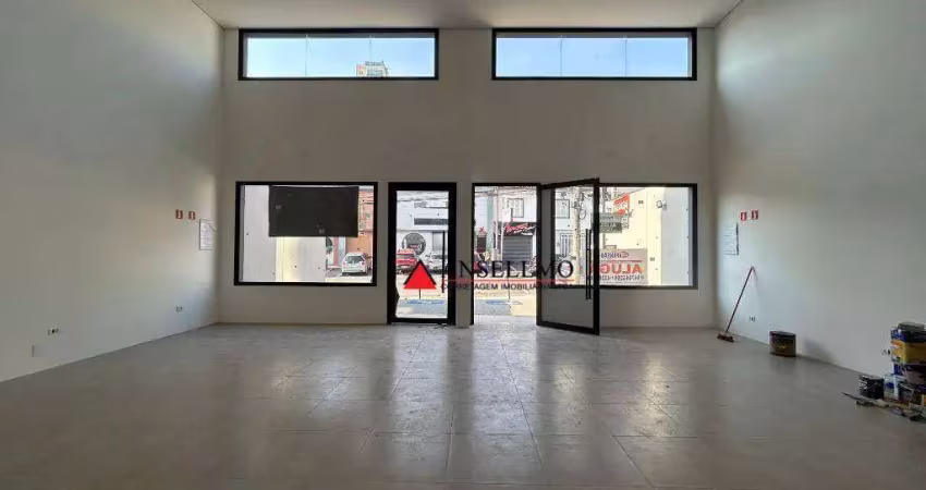 Salão novo para alugar, 49 m² por r$ 6.000/mês - centro - são bernardo do campo/sp