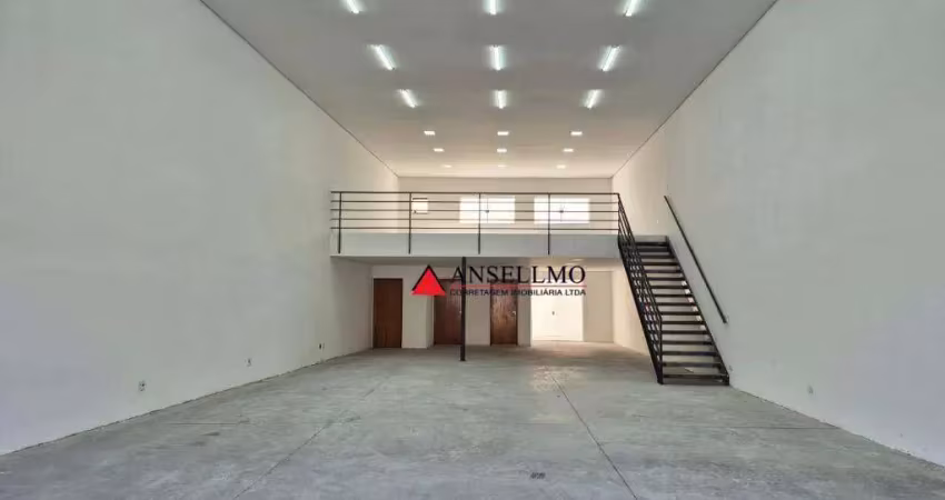 Salão novo, 360 m² - venda por r$ 3.500.000 ou aluguel por r$ 16.550/mês - rudge ramos - são bernardo do campo/sp