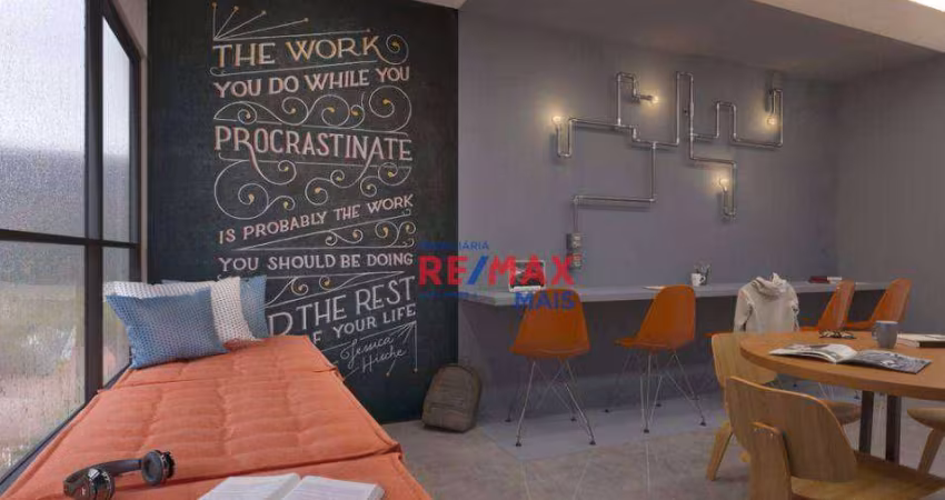 Studio à venda, 25 m² por R$ 251.200,00 - Centro - Curitiba/PR