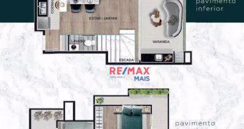Apartamento à venda na Rua Doutor Waldemiro Pereira, 257, Capão Raso, Curitiba