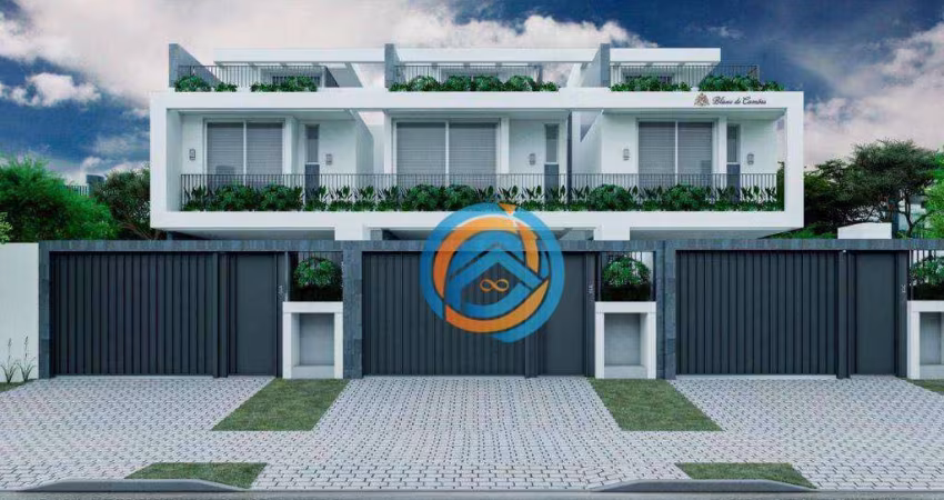 Sobrado com 3 SUÍTES à venda, 145 m² por R$ 999.000 - Hugo Lange - Curitiba/PR