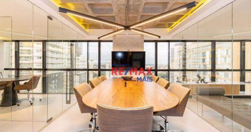 Sala - venda por R$ 2.598.000,00 ou aluguel por R$ 20.766,00/mês - Água Verde - Curitiba/PR