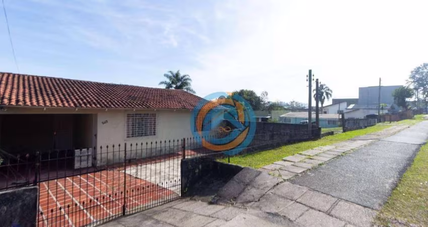 TERRENO COM MORADIA NO PINHEIRINHO