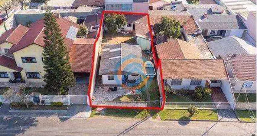 Terreno à venda, 384 m² por r$ 599.000,00 - xaxim - curitiba/pr