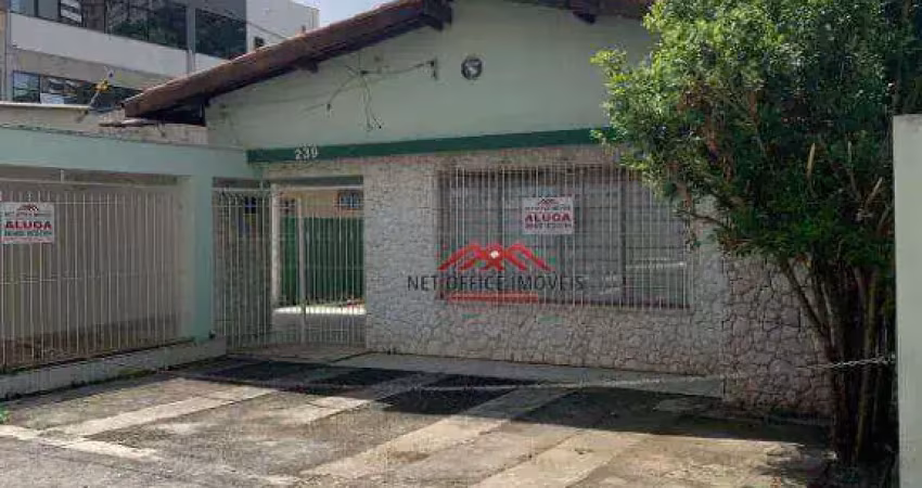 Casa com 4 dormitórios para alugar, 300 m² por r$ 5.500,00/mês - vila adyana - são josé dos campos/sp
