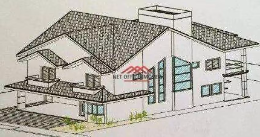 Sobrado com 5 dormitórios à venda, 600 m² por R$ 1.890.000,00 - Jardim Altos de Santana I - Jacareí/SP
