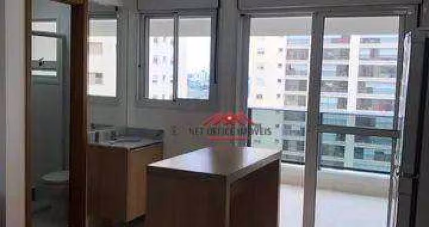 Apartamento com 1 dormitório para alugar, 40 m² por R$ 4.110,00/mês - Jardim Aquarius - São José dos Campos/SP