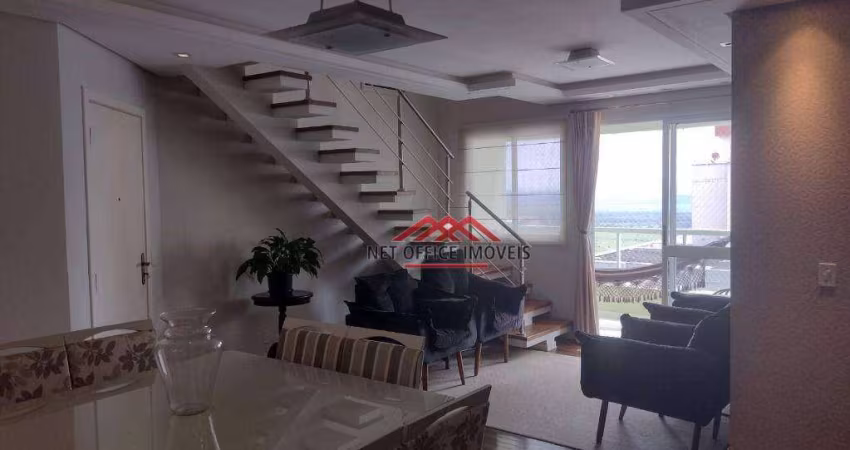 Cobertura, 255 m² - venda por R$ 1.599.000,00 ou aluguel por R$ 18.730,00/mês - Jardim Aquarius - São José dos Campos/SP