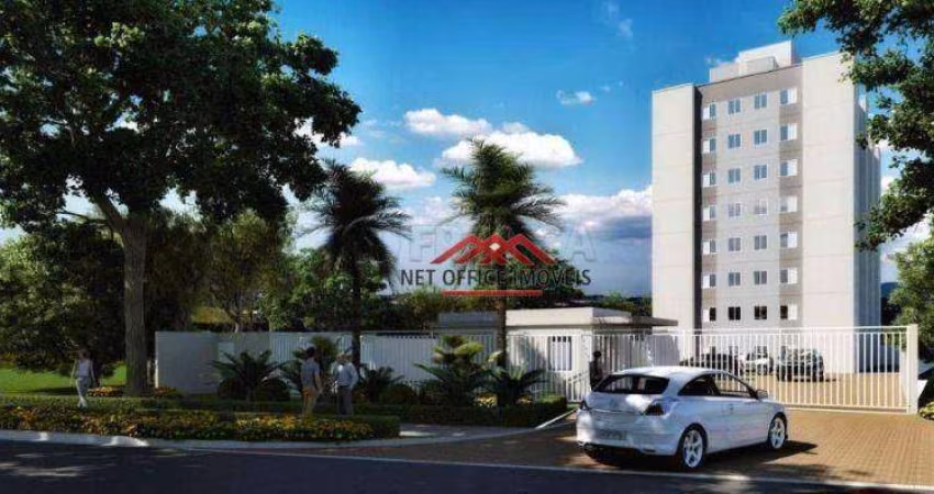 Apartamento com 2 dormitórios à venda, 45 m² por R$ 315.000,00 - São João - Jacareí/SP