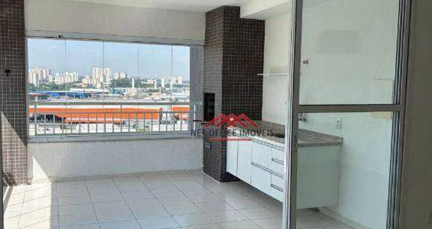 Apartamento com 2 dormitórios, 82 m² - venda por R$ 1.010.000,00 ou aluguel por R$ 5.055,00/mês - Jardim Aquarius - São José dos Campos/SP