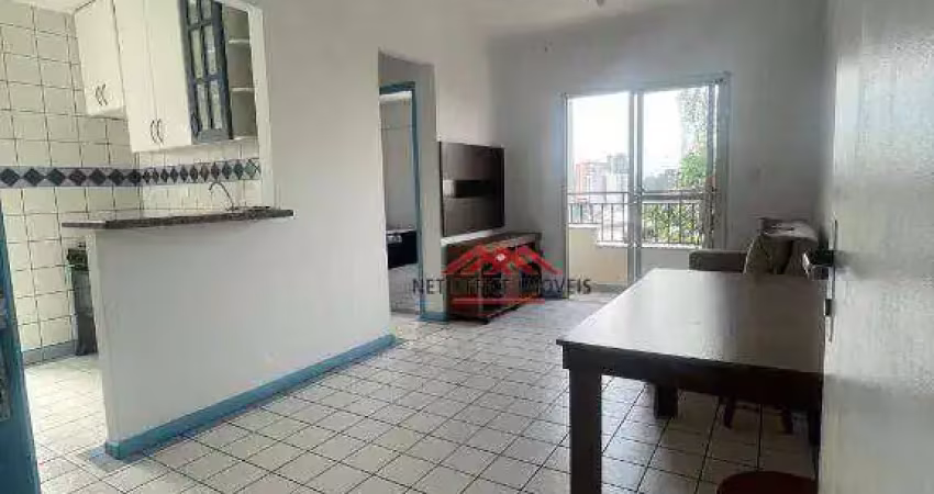Apartamento com 1 dormitório para alugar, 40 m² por R$ 2.955,00/mês - Jardim São Dimas - São José dos Campos/SP