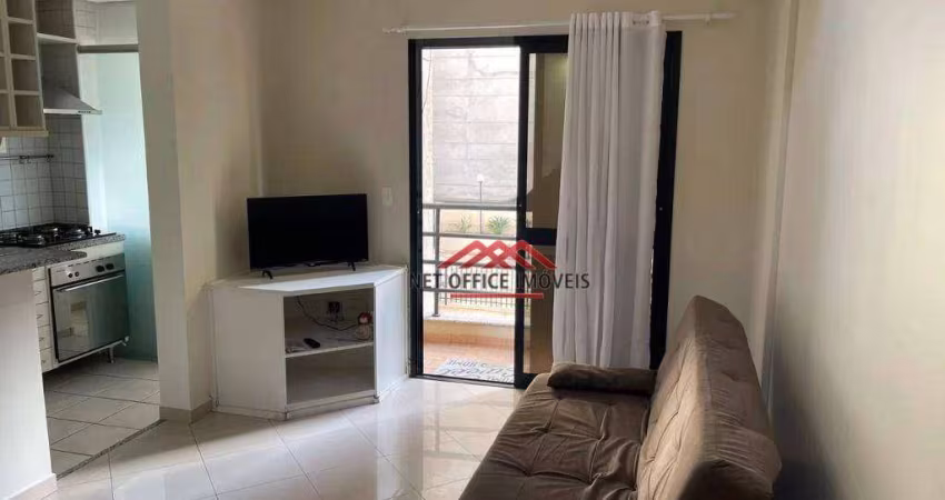 Apartamento com 1 dormitório à venda, 48 m² por R$ 500.000 - Jardim Aquarius - São José dos Campos/SP