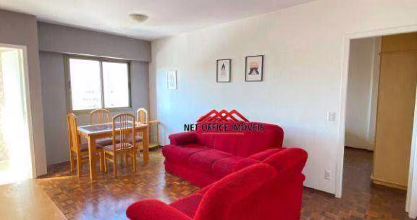 Apartamento com 1 dormitório para alugar, 48 m² por R$ 2.495,00/mês - Vila Adyana - São José dos Campos/SP