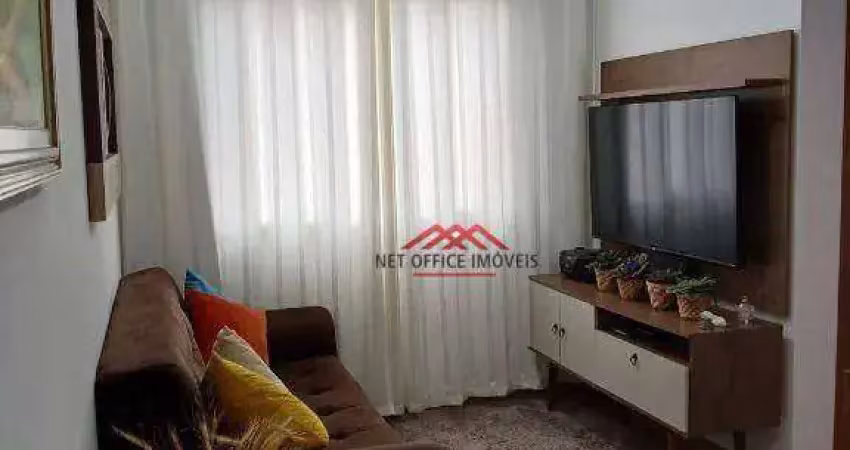 Apartamento com 2 dormitórios à venda, 45 m² por r$ 395.000,00 - jardim satélite - são josé dos campos/sp