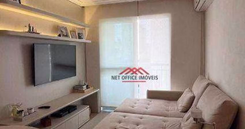 Apartamento com 1 dormitório à venda, 47 m² por R$ 490.000,00 - Vila Adyana - São José dos Campos/SP