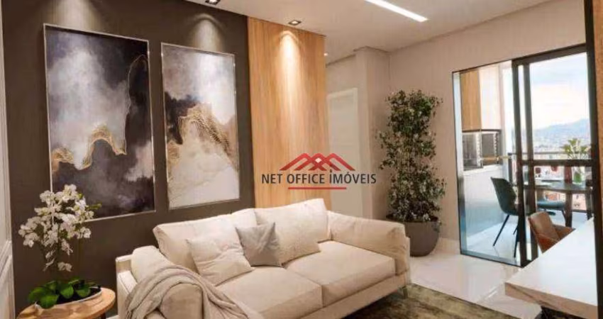 Apartamento com 3 dormitórios à venda, 85 m² por R$ 650.000 - Parque Industrial - São José dos Campos/SP