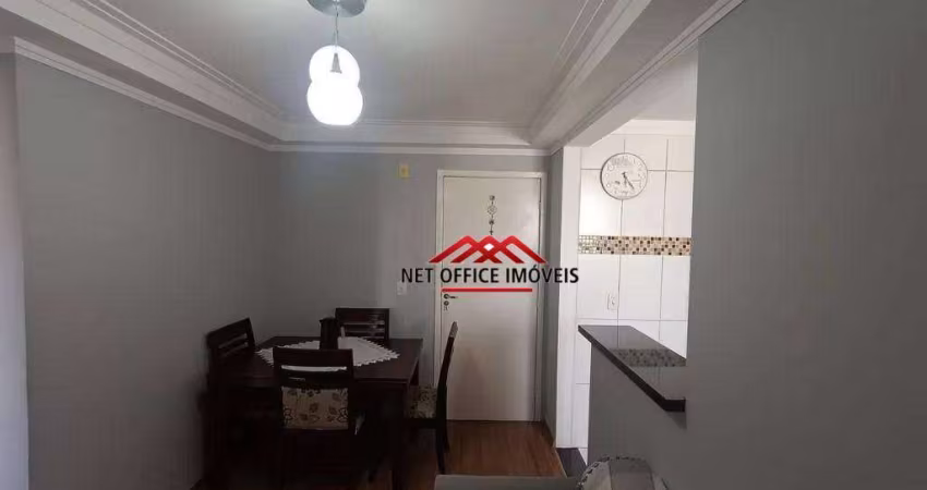 Apartamento com 2 dormitórios à venda, 48 m² por R$ 370.000 - Parque Industrial - São José dos Campos/SP