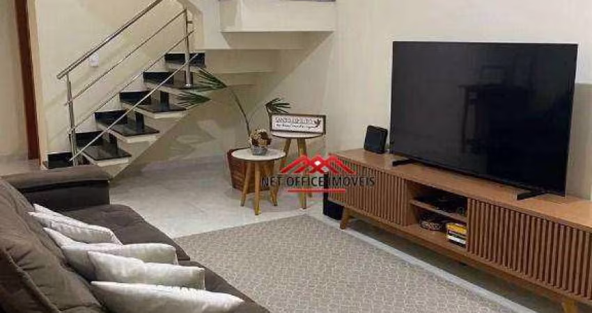 Sobrado com 3 dormitórios à venda, 165 m² por R$ 935.000 - Jardim das Indústrias - São José dos Campos/SP