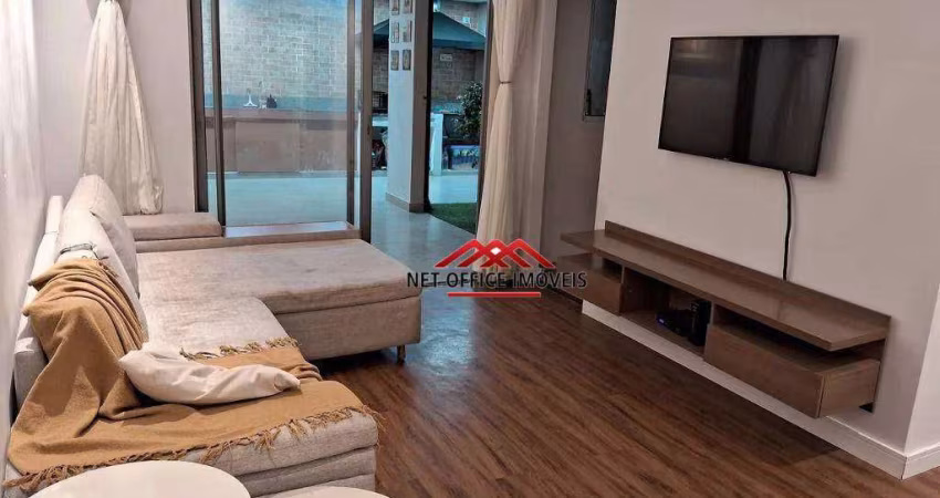 Casa com 2 dormitórios à venda, 80 m² por R$ 530.000 - Eugênio de Melo - São José dos Campos/SP