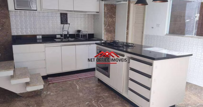 Sobrado com 5 dormitórios para alugar, 180 m² por R$ 3.360/mês - Jardim Nova Flórida - São José dos Campos/SP