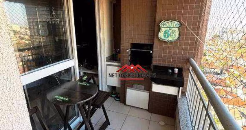 Apartamento com 2 dormitórios à venda, 65 m² por R$ 590.000 - Parque Industrial - São José dos Campos/SP