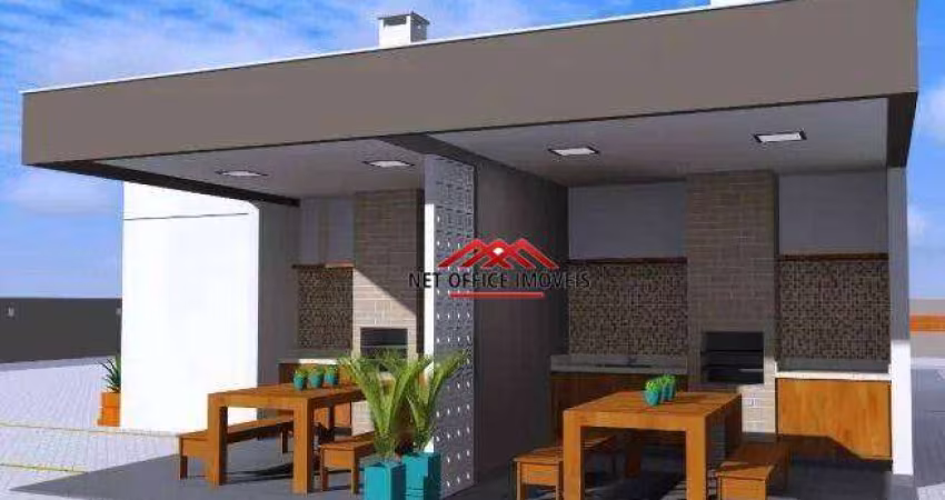 Apartamento com 2 dormitórios à venda, 54 m² por R$ 297.000 - Jardim Colonial - São José dos Campos/SP