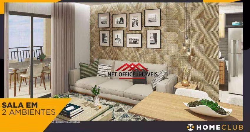 Apartamento com 3 dormitórios à venda, 85 m² por R$ 615.000 - Condomínio Residencial Colinas do Paratehy - São José dos Campos/SP