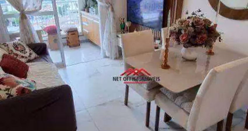 Apartamento com 2 dormitórios à venda, 63 m² por R$ 750.000,00 - Jardim Augusta - São José dos Campos/SP