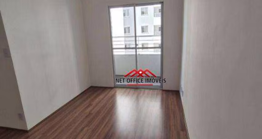 Apartamento com 2 dormitórios para alugar, 52 m² por R$ 2.460,00/mês - Parque Residencial Flamboyant - São José dos Campos/SP