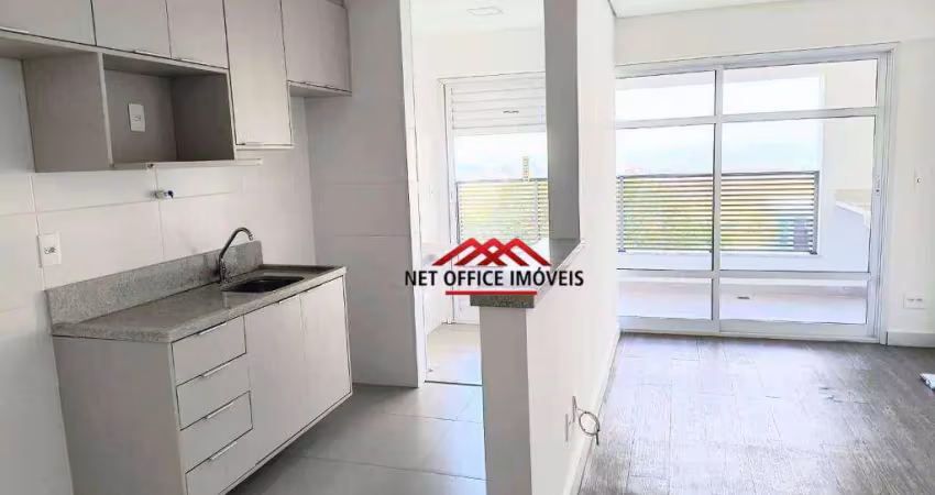 Apartamento com 1 dormitório para alugar, 51 m² por r$ 4.983,00/mês - jardim aquarius - são josé dos campos/sp