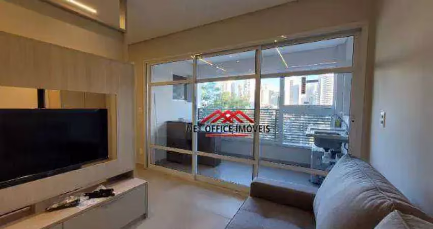 Apartamento para alugar, 51 m² por r$ 4.030,00/mês - jardim aquarius - são josé dos campos/sp