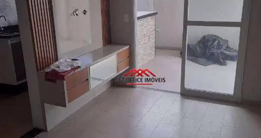 Apartamento com 2 dormitórios à venda, 53 m² por r$ 350.000,00 - vila tesouro - são josé dos campos/sp