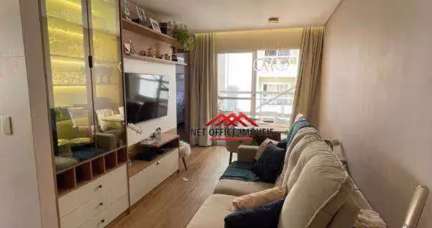 Apartamento para alugar, 47 m² por r$ 2.883,00/mês - jardim sul - são josé dos campos/sp