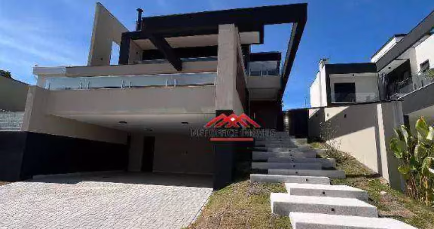 Sobrado com 4 dormitórios para alugar, 450 m² por r$ 19.254/mês - condomínio residencial alphaville i - são josé dos campos/sp