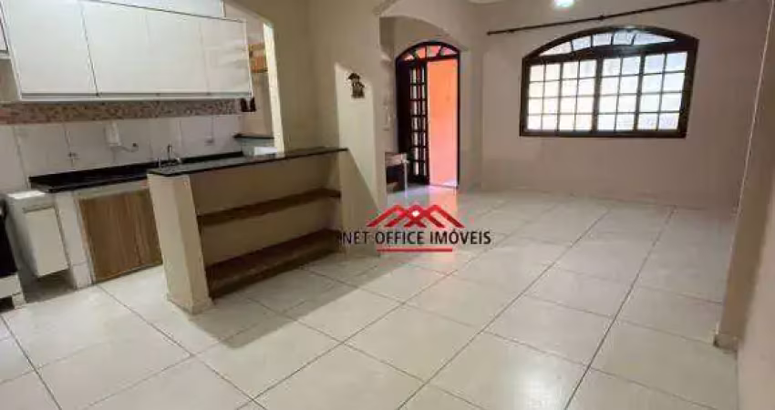 Casa com 3 dormitórios para alugar, 150 m² por r$ 2.555,00/mês - bosque dos eucaliptos - são josé dos campos/sp