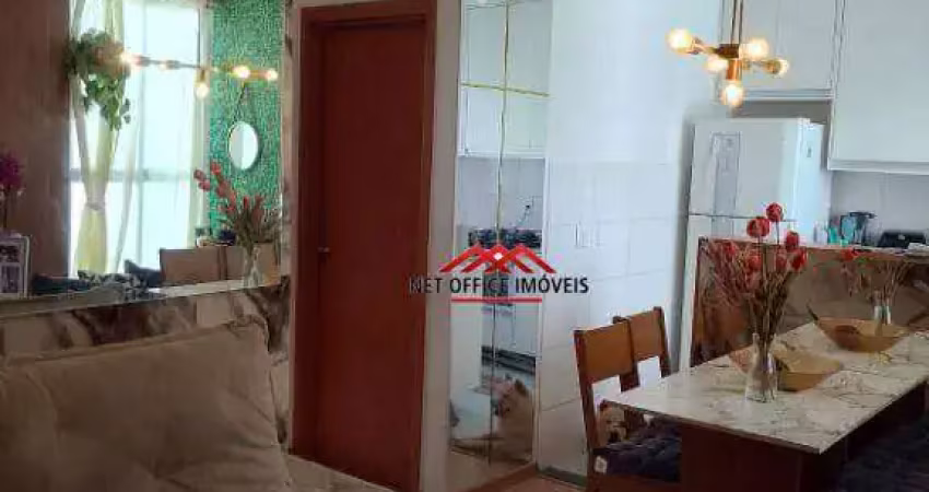 Apartamento com 2 dormitórios à venda, 44 m² por r$ 200.000,00 - nossa senhora do bom retiro - são josé dos campos/sp