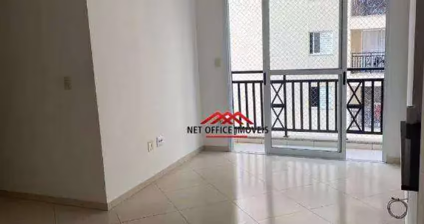 Apartamento com 3 dormitórios, 72 m² - venda por r$ 450.000,00 ou aluguel por r$ 3.080,00/mês - monte castelo - são josé dos campos/sp