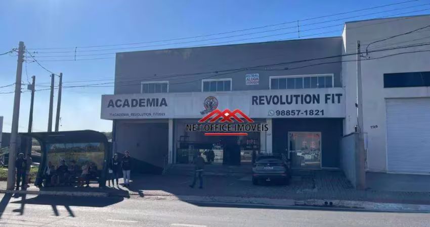 Salão para alugar, 365 m² por r$ 4.100/mês - putim - são josé dos campos/sp
