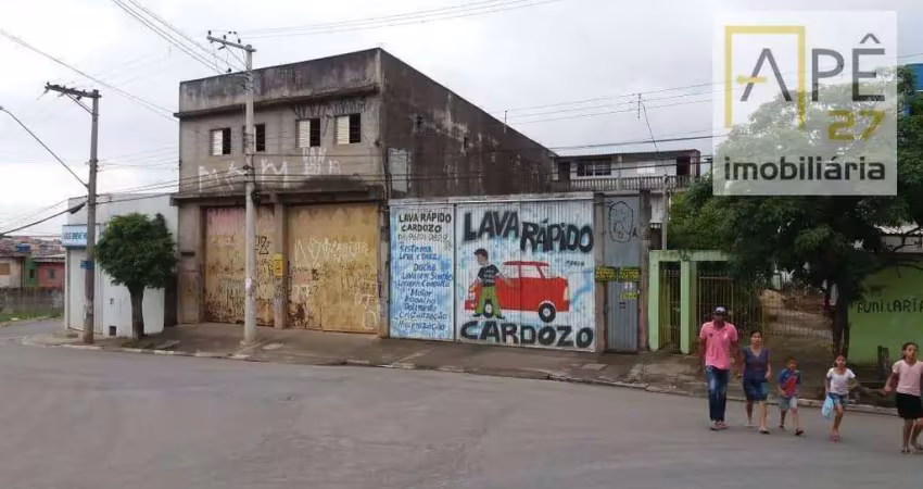 Galpão, 600 m² - venda por r$ 1.200.000,00 ou aluguel por r$ 6.300,00/mês - jardim ponte alta i - guarulhos/sp