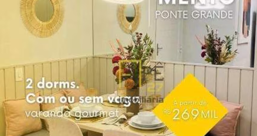 Apartamento com 2 dormitórios à venda, 38 m² por R$ 269.999,00 - Ponte Grande - Guarulhos/SP
