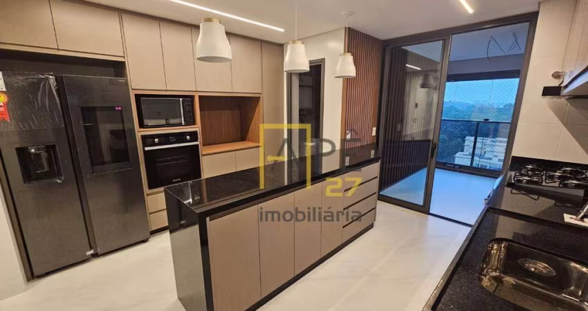 Jardim fonte do morumbi - apartamento de 186m 3 suites 3 Vgs - Mobiliado